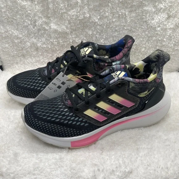 Adidas EQ21 Running Womens Size 6 Athletic Shoes GX7320 - Picture 2 of 4